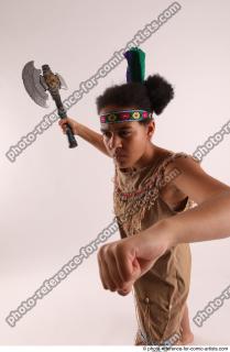 ANISE STANDING POSE WITH AX 5